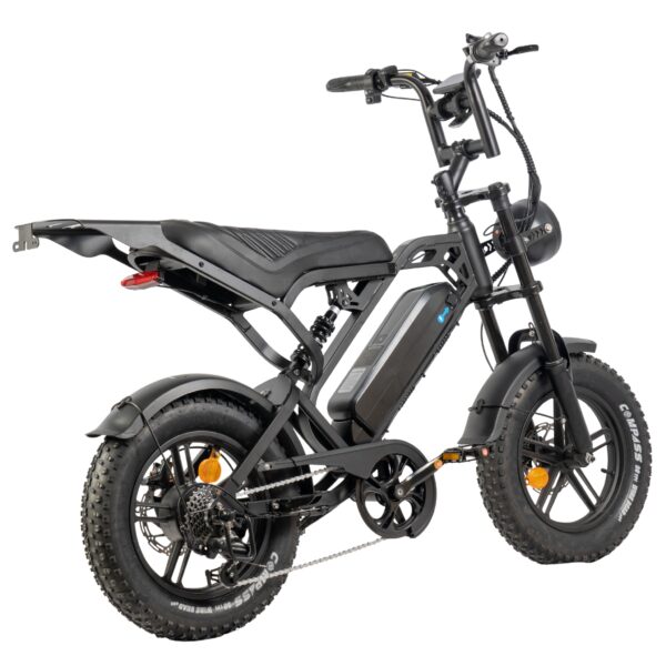 V20 Pro Mini Fatbike – Siyah – Halka Yuvası