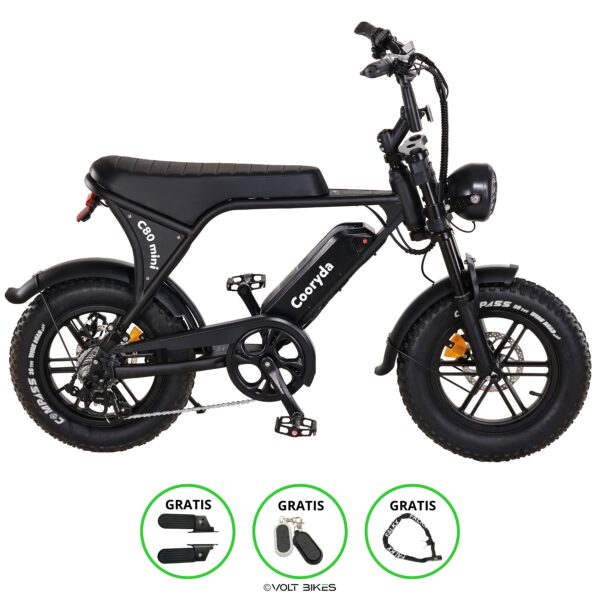 Ouxi C80 – Mini Fatbike – Siyah