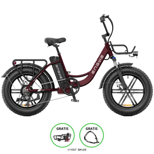 ENGWE L20 Boost – Fatbike – Bordo